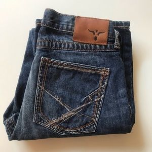 Men's Wrangler 20x vintage boot cut jeans